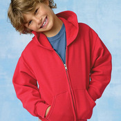 ComfortBlend® EcoSmart® Youth Full-Zip Hooded Sweatshirt