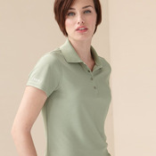 Women's Performance Pique Sport Shirt with Snaps