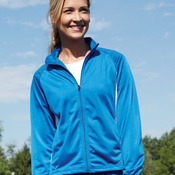 Women's Brushed Tricot Medalist Jacket