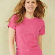 Ladies' Pigment Dyed Ringspun Short Sleeve Crewneck T-Shirt